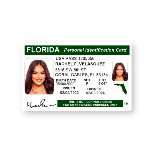 Florida Personal Identification Card